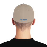 Hat/Black Momentum/Blue Cross/Ps 46:10 on Back